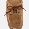 Skinnloafers uten hæl med charms